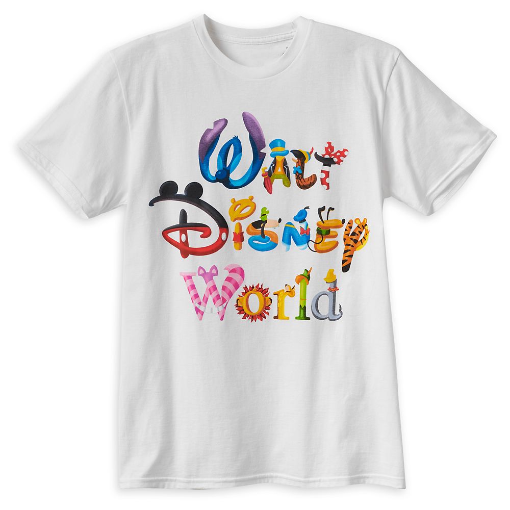 Disney Font T-Shirt for Adults – Walt Disney World