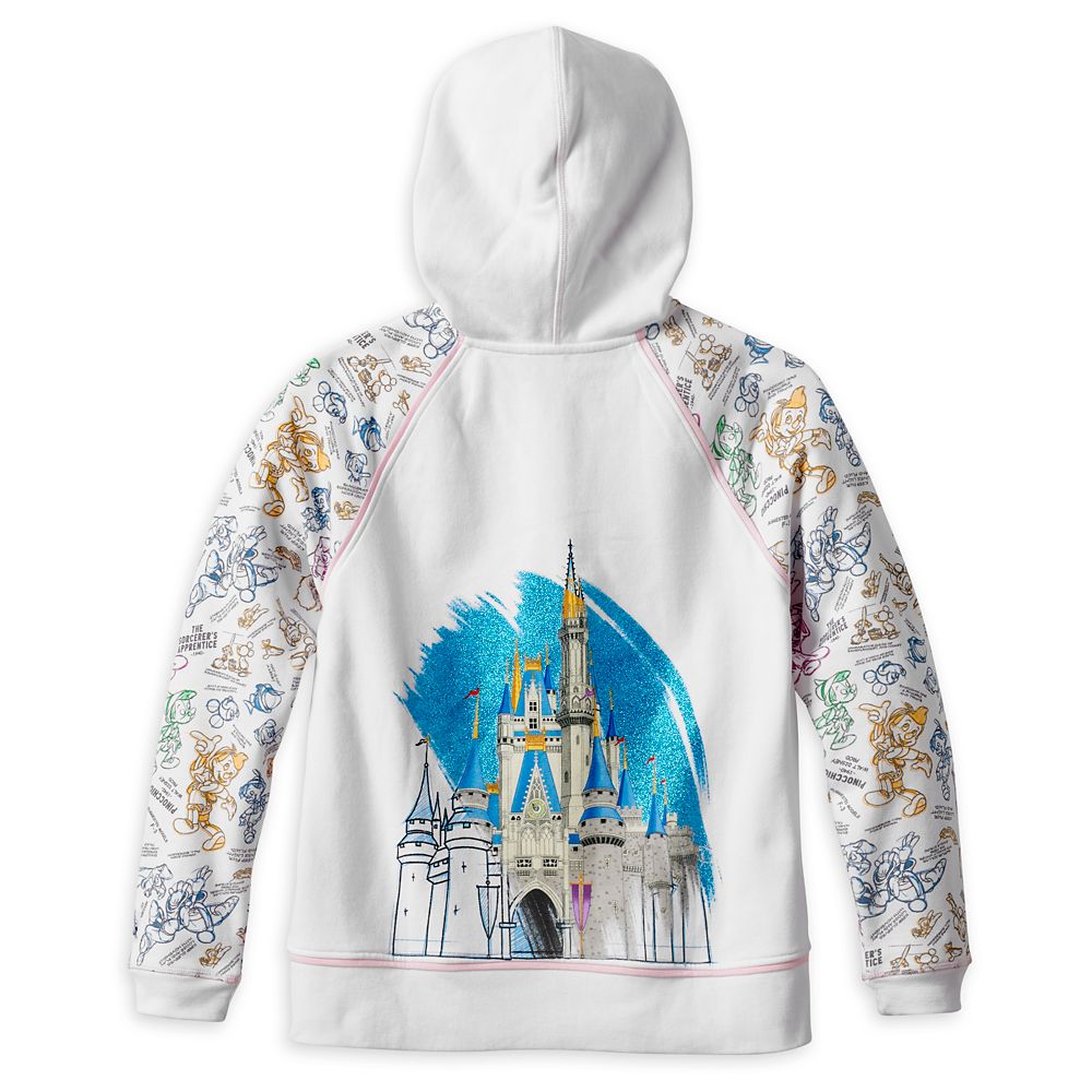 Disney Ink & Paint Zip Hoodie for Women – Walt Disney World