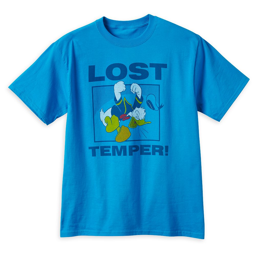 Donald Duck ''Lost Temper'' T-Shirt for Adults