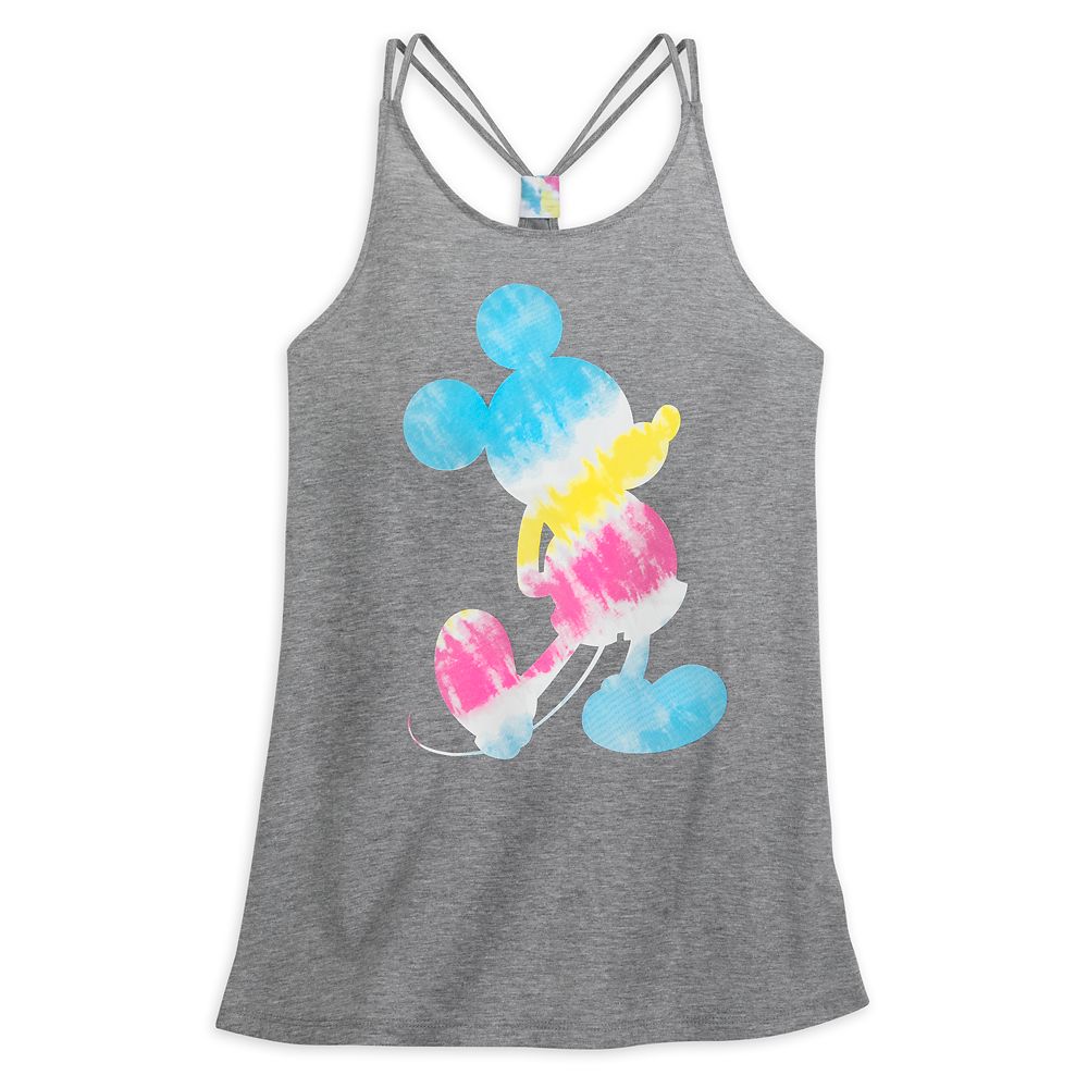 Mickey Mouse Tie-Dye Tank Top for Women