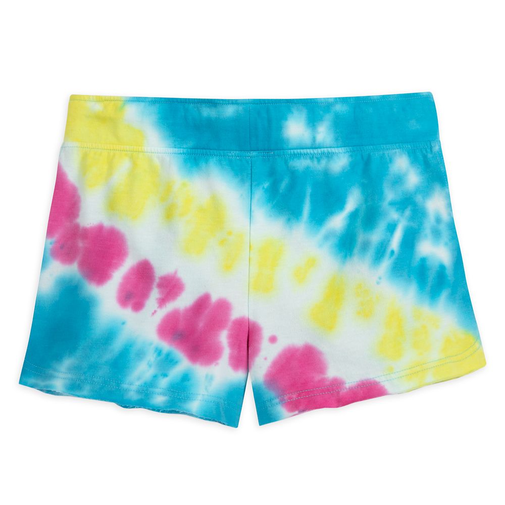 Mickey Mouse Tie-Dye Shorts for Women