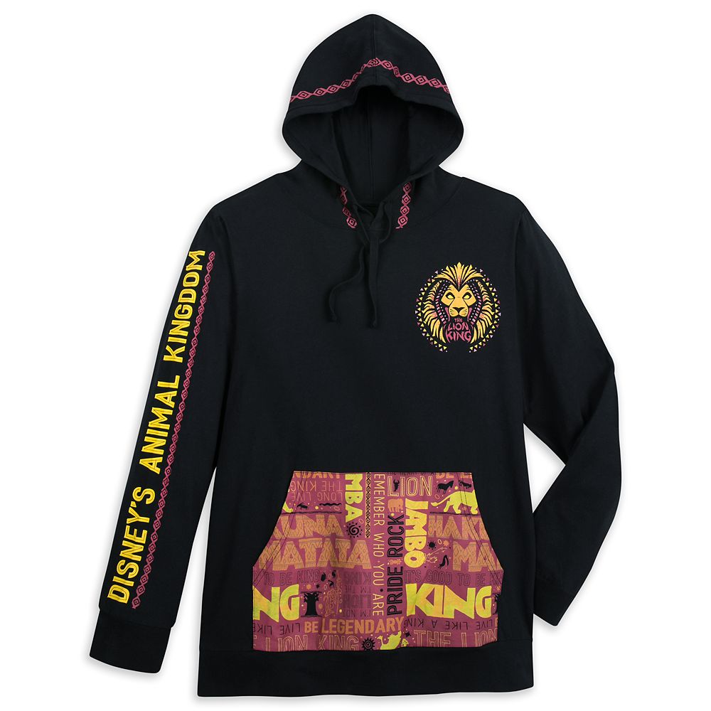 The Lion King Pullover Hoodie T-Shirt for Adults – Disney's Animal Kingdom