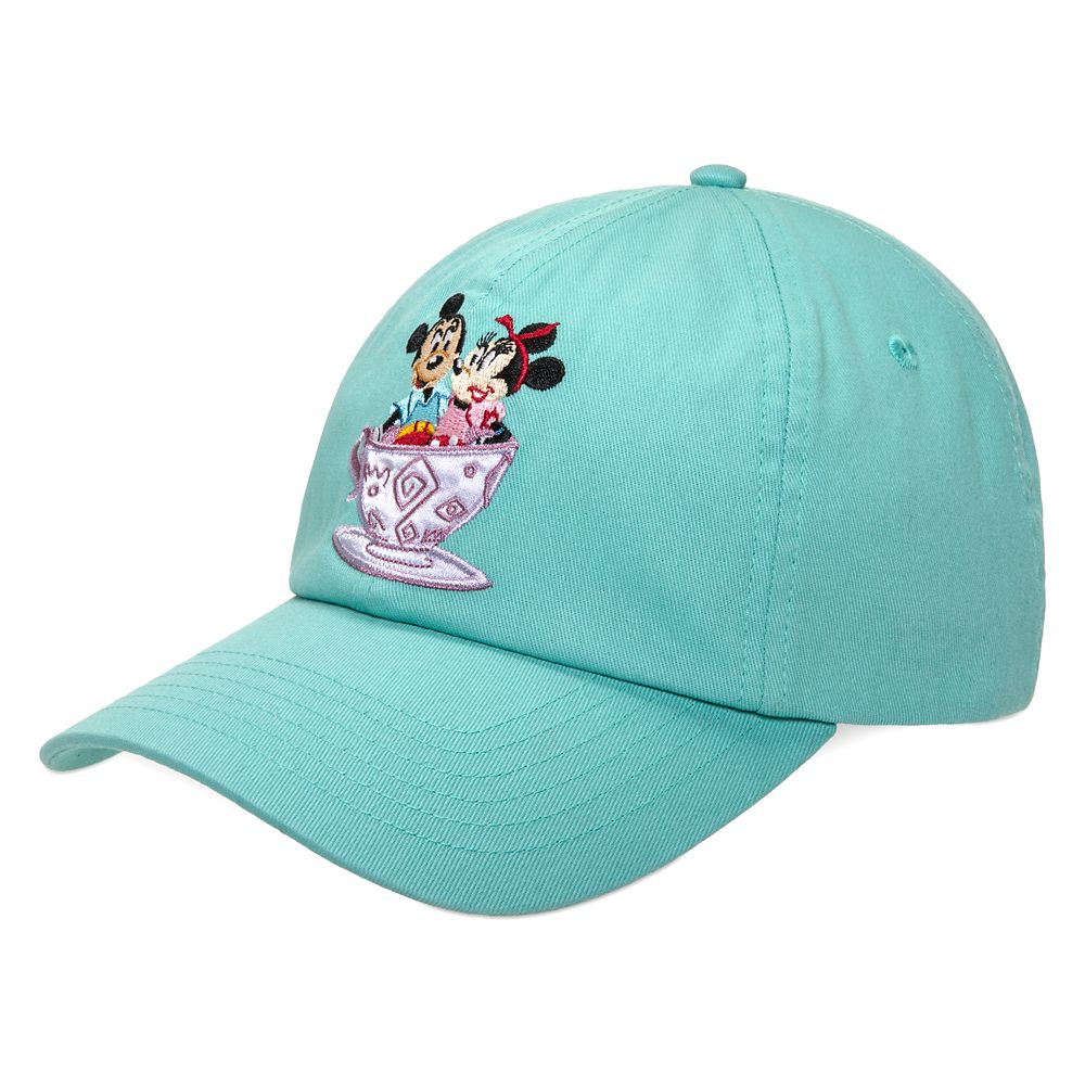 Mickey and Minnie Mouse Park Life Baseball Cap for Adults – Mad Tea Party – Disneyland