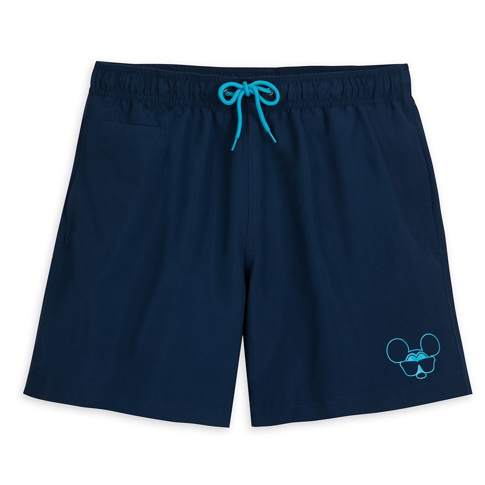 mens mickey mouse swim trunks