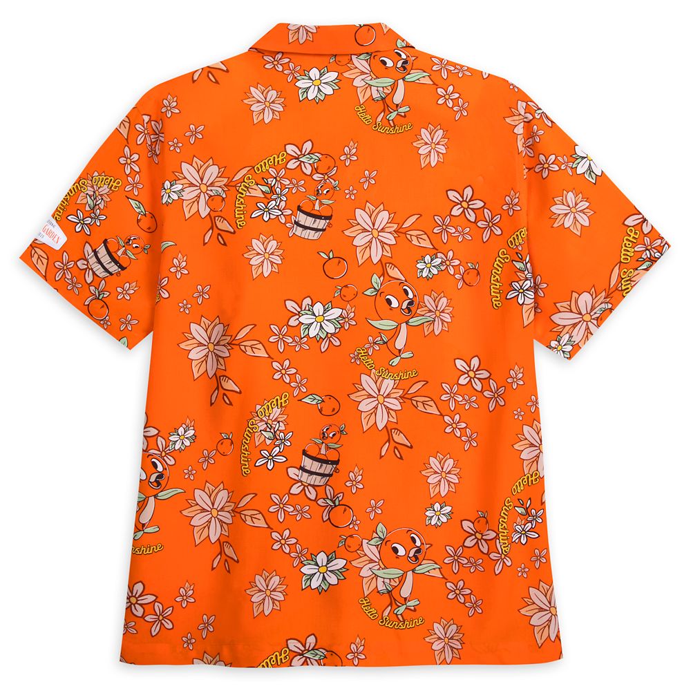 Orange Bird Aloha Shirt for Men – Epcot International Flower and Garden Festival 2020