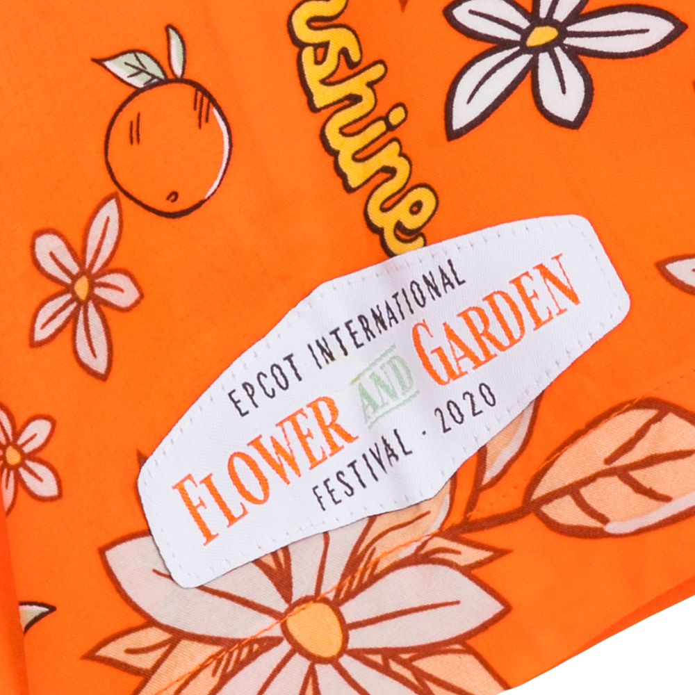 Orange Bird Aloha Shirt for Men – Epcot International Flower and Garden Festival 2020