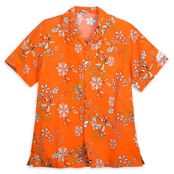 Orange Bird Aloha Shirt for Men – Epcot International Flower and Garden Festival 2020