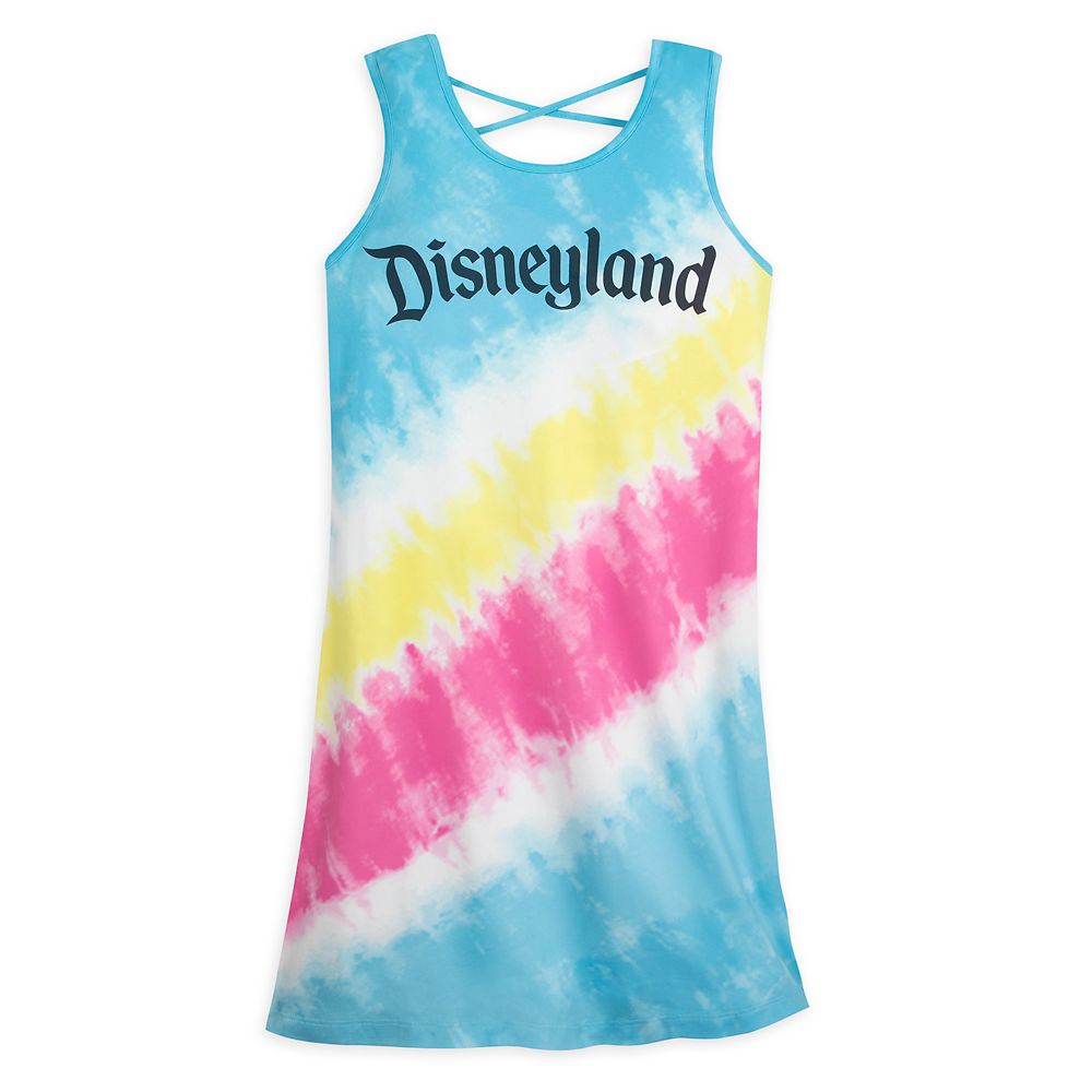 Disneyland Logo Tie Dye Dress for Women