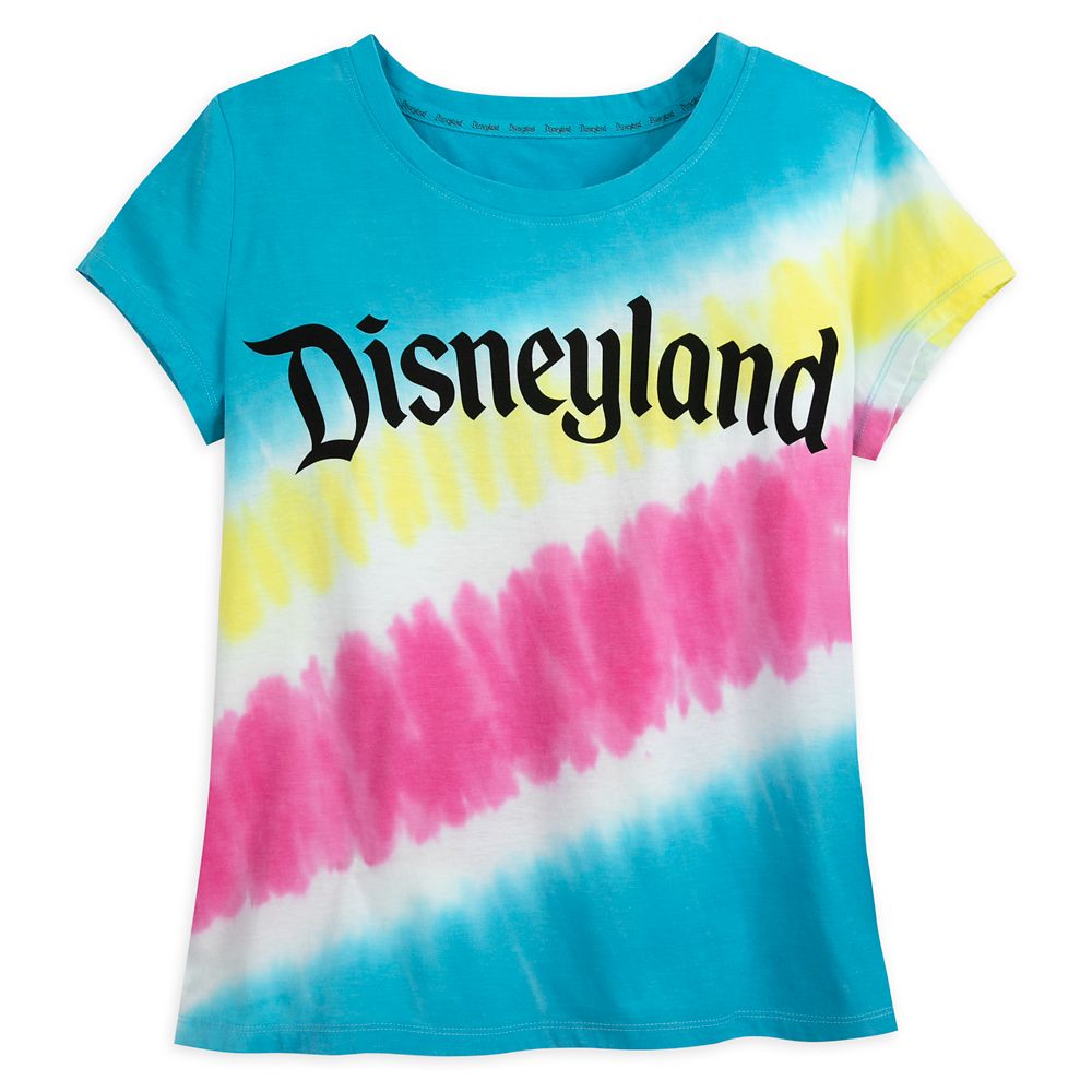 Disneyland Logo Tie Dye T Shirt For Women Shopdisney