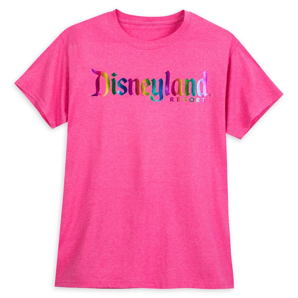 Disneyland Rainbow Logo T-Shirt for Adults