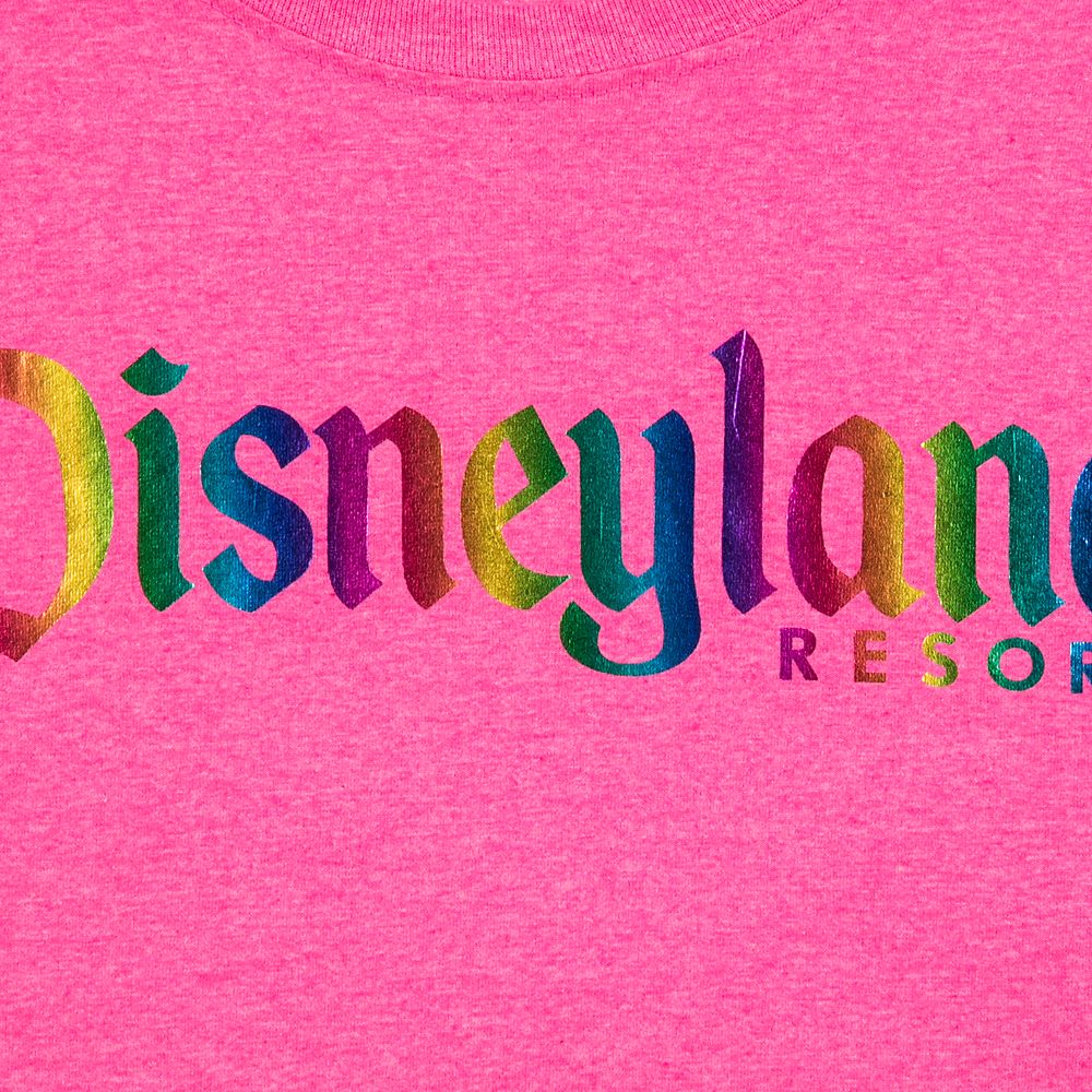 Disneyland Rainbow Logo T-Shirt for Adults