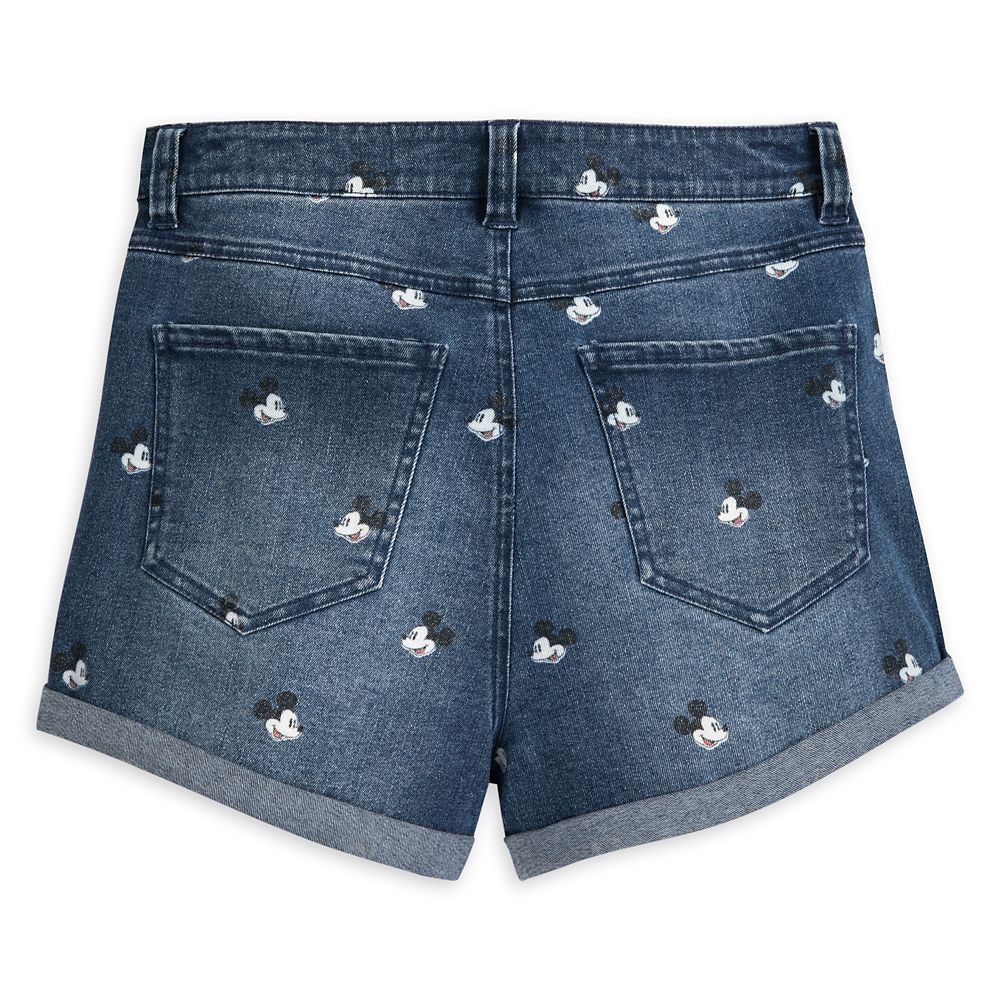 Mickey Mouse Denim Shorts for Juniors | shopDisney