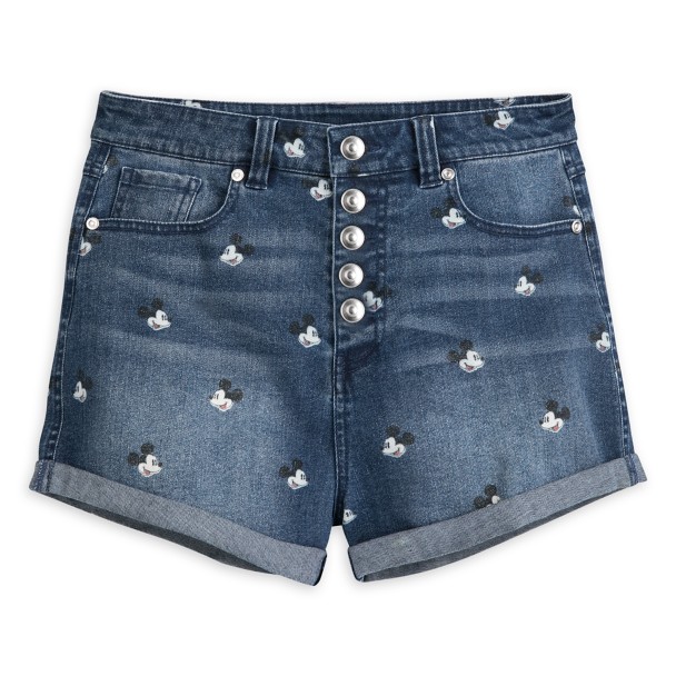Mickey Mouse Denim Shorts for Juniors