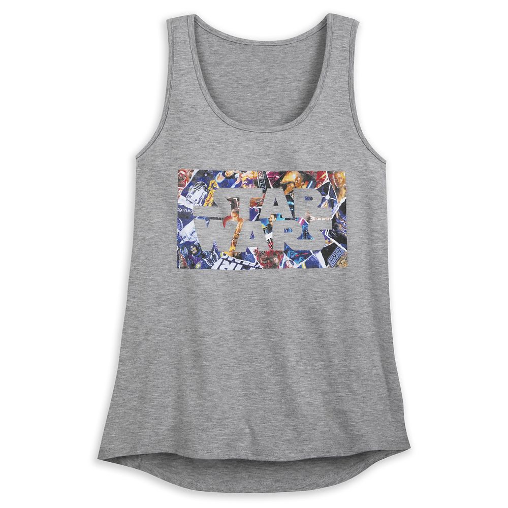 Star Wars Mens The Last Jedi C-3PO Brushed Tank Top