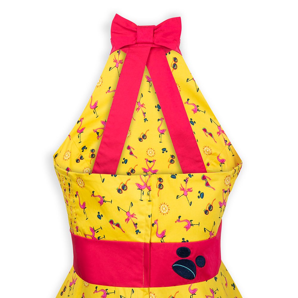 Flamingo Halter Dress for Women