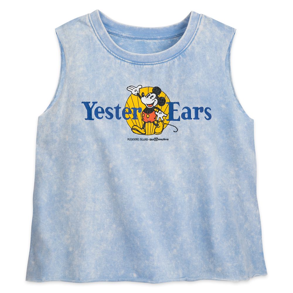 Mickey Mouse Semi-Cropped Tank Top for Women – Yester Ears