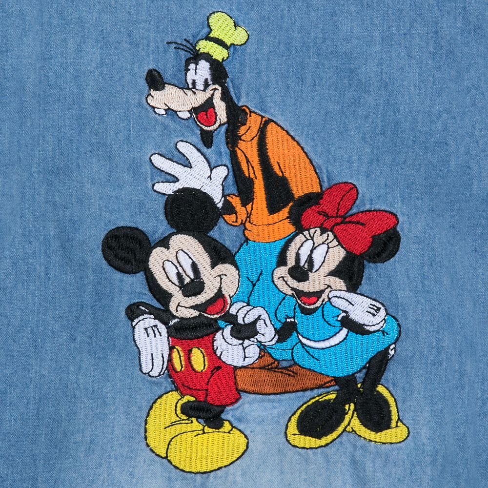 Mickey Mouse and Friends Denim Shirt for Women