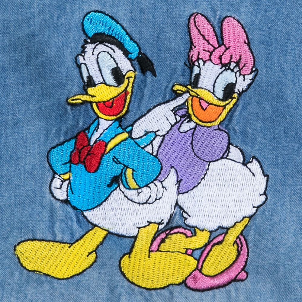 Mickey Mouse and Friends Denim Shirt for Women