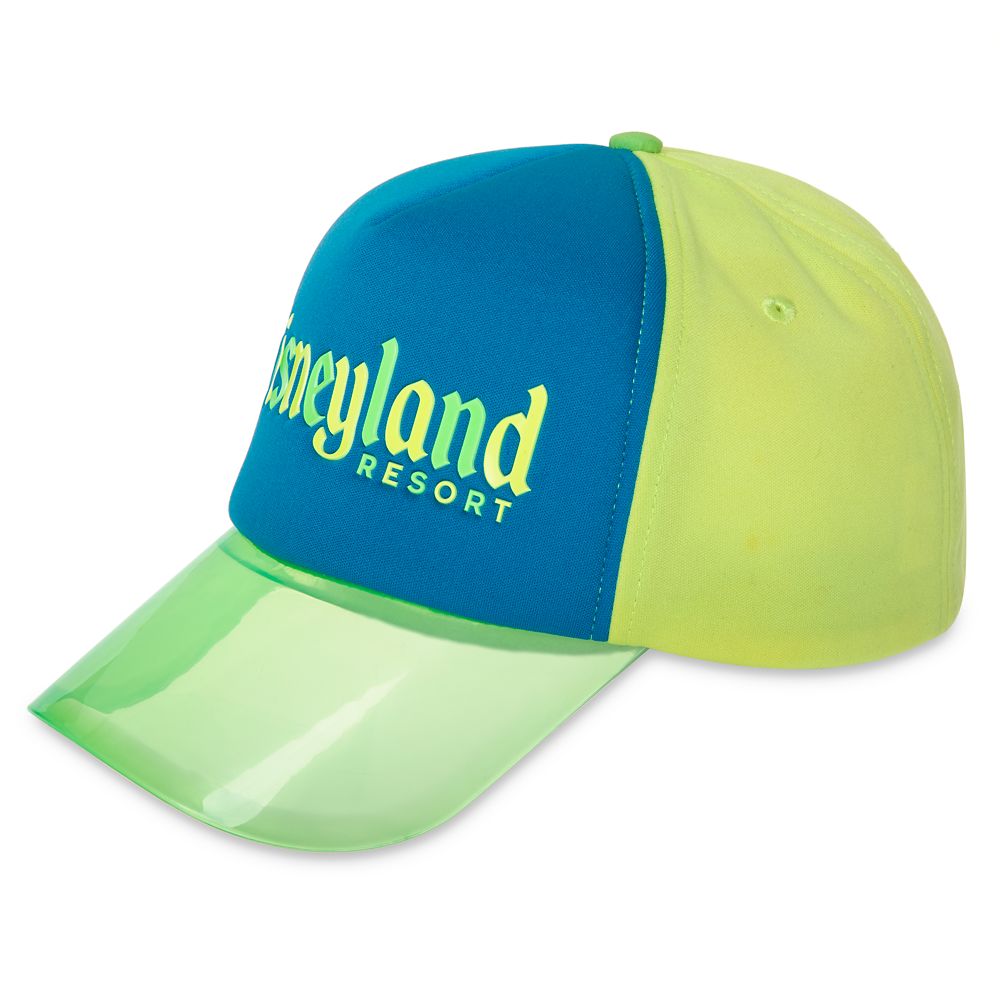 Disneyland Neon Visor Baseball Cap for Adults