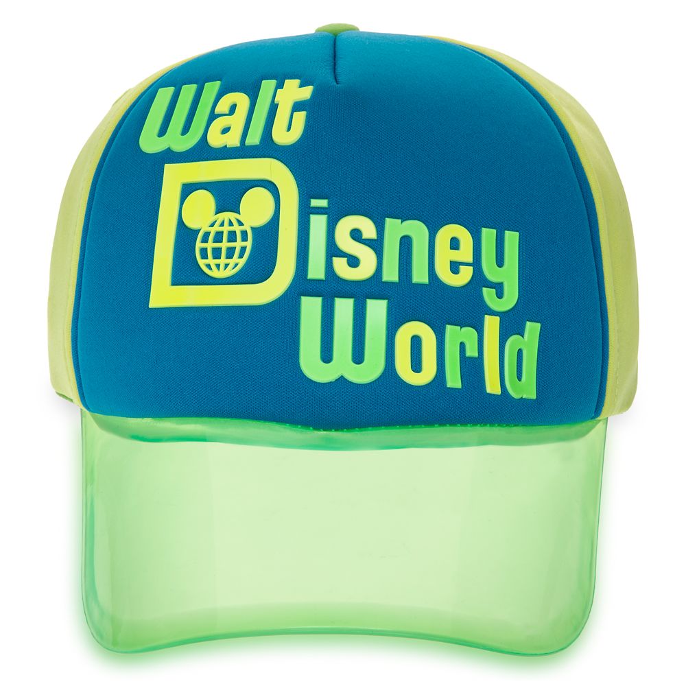 Walt Disney World Neon Visor Baseball Cap for Adults