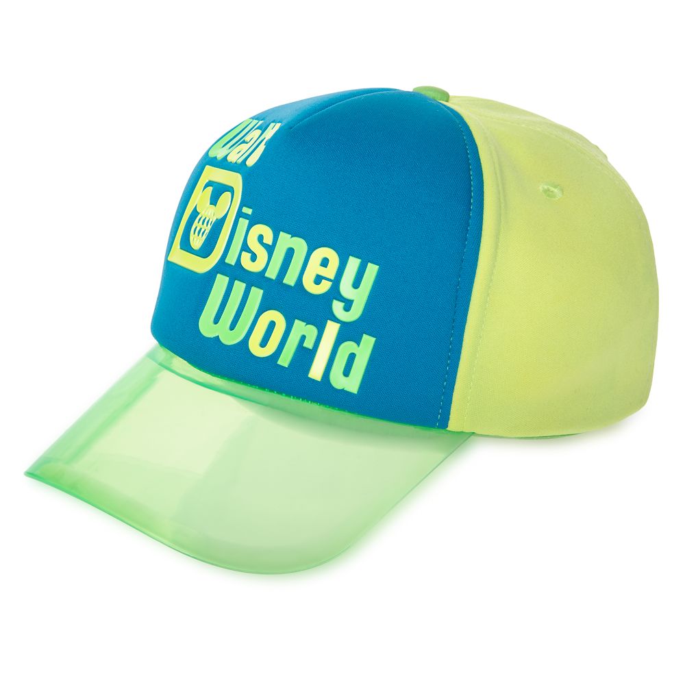 Walt Disney World Neon Visor Baseball Cap for Adults