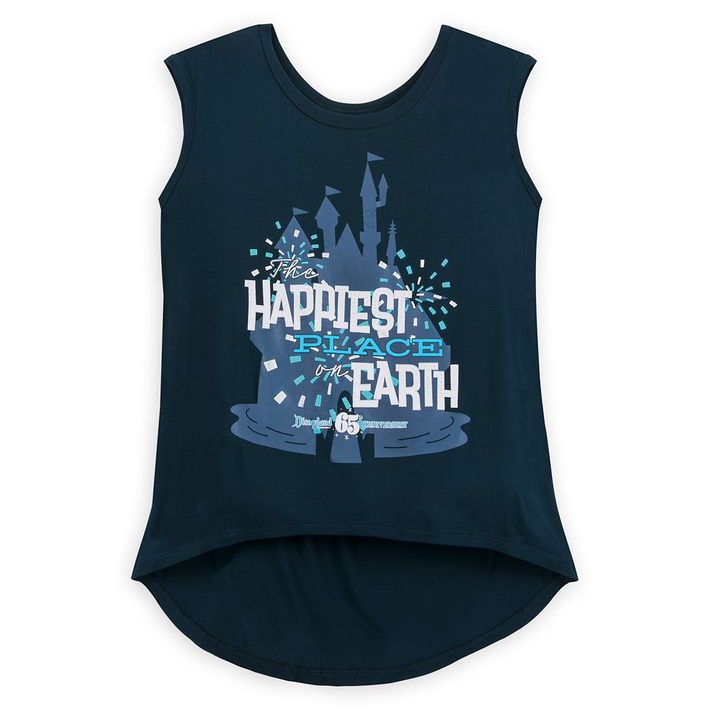 Sleeping Beauty Castle Tank Top for Women – Disneyland 65th Anniversary