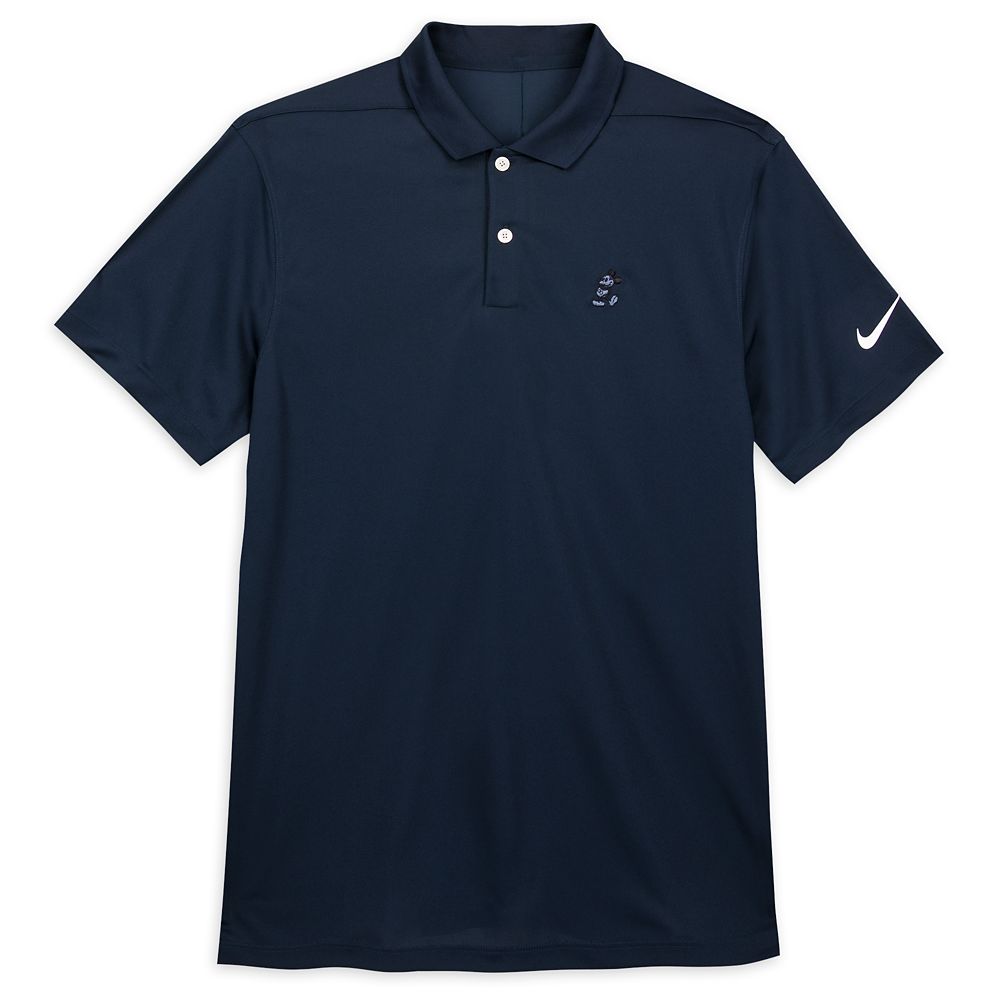 navy nike polo