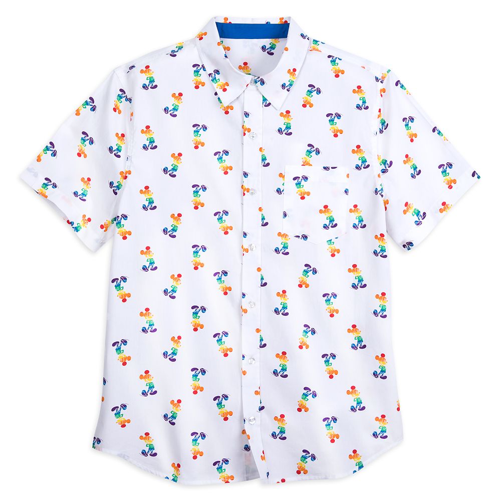 Rainbow Disney Collection Mickey Mouse Woven Shirt – Unisex – 2020