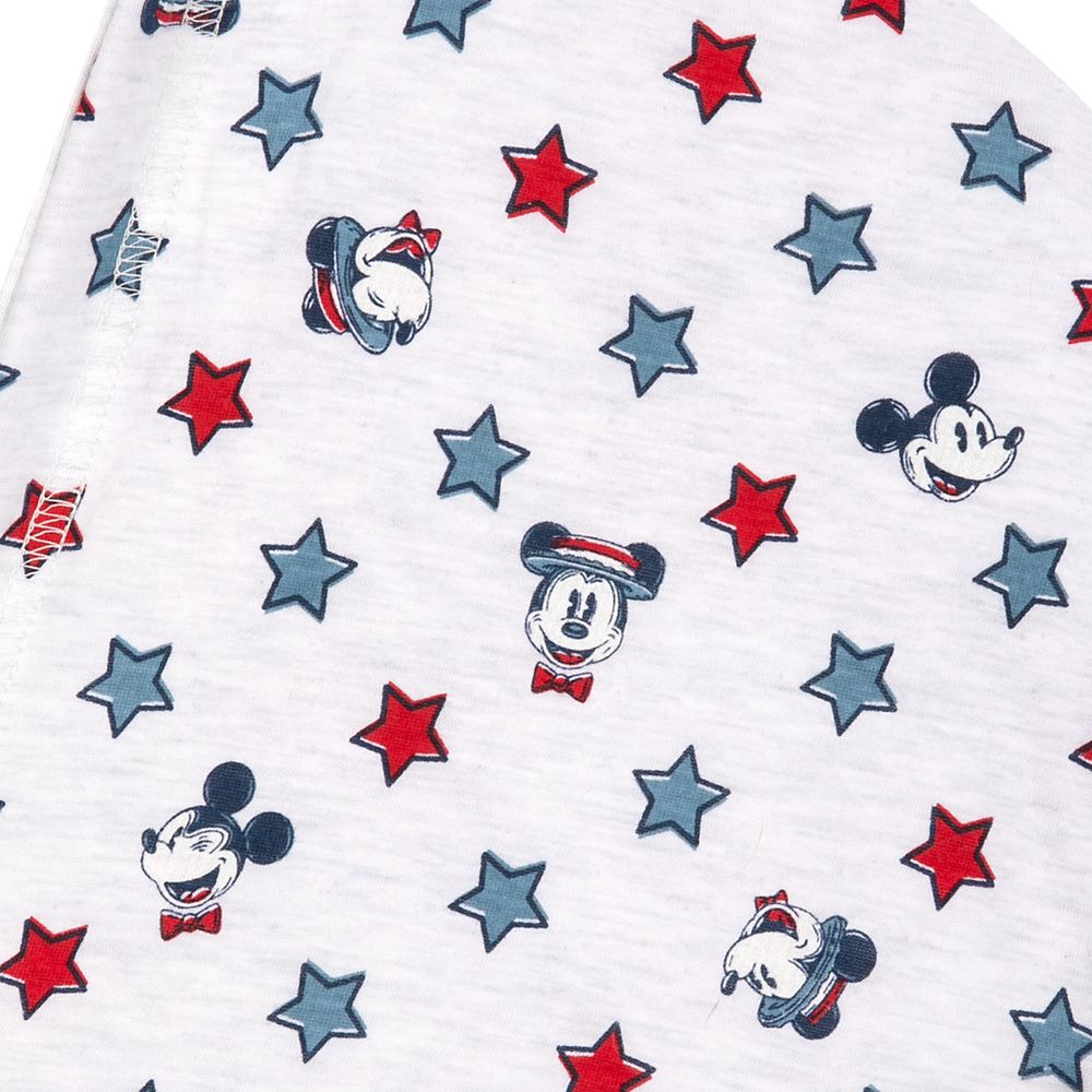 Mickey and Minnie Mouse Americana Zip-Up Sweatshirt for Women