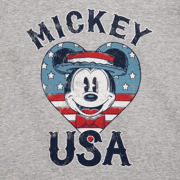 Mickey Mouse ''USA'' T-Shirt for Women