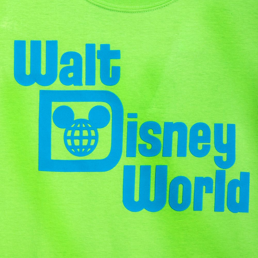 Walt Disney World T-Shirt for Adults &ndash; Neon Lime
