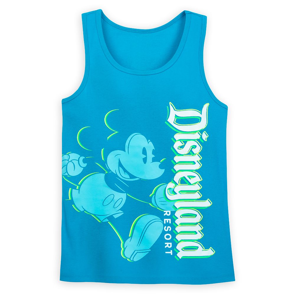 Mickey Mouse Neon Tank Top for Women  Disneyland
