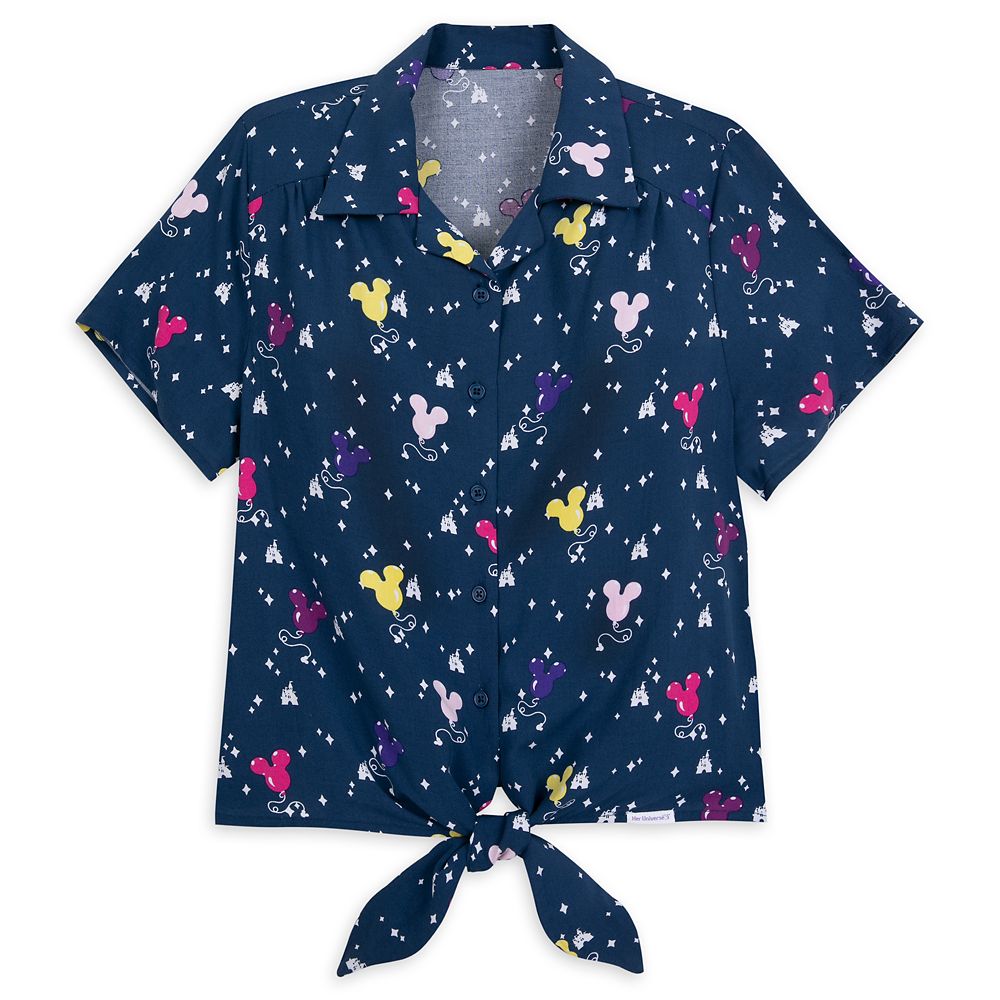 Mickey Mouse Balloon Woven Blouse for Women by Her Universe