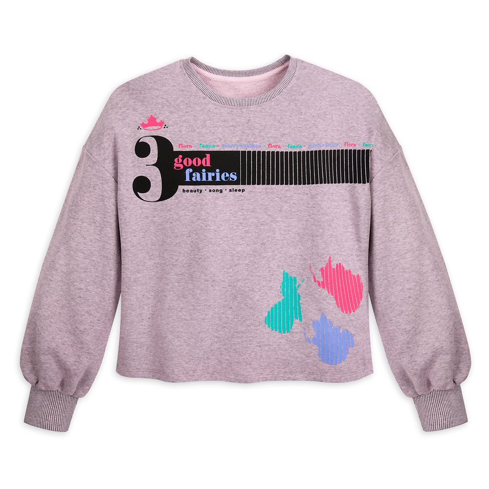 Flora, Fauna, and Merryweather Sweatshirt for Women – Sleeping Beauty