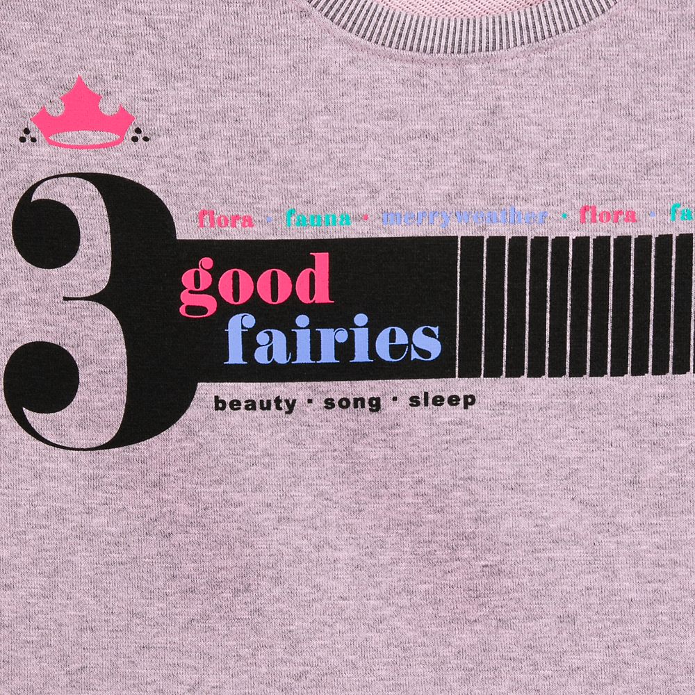 Flora, Fauna, and Merryweather Sweatshirt for Women – Sleeping Beauty