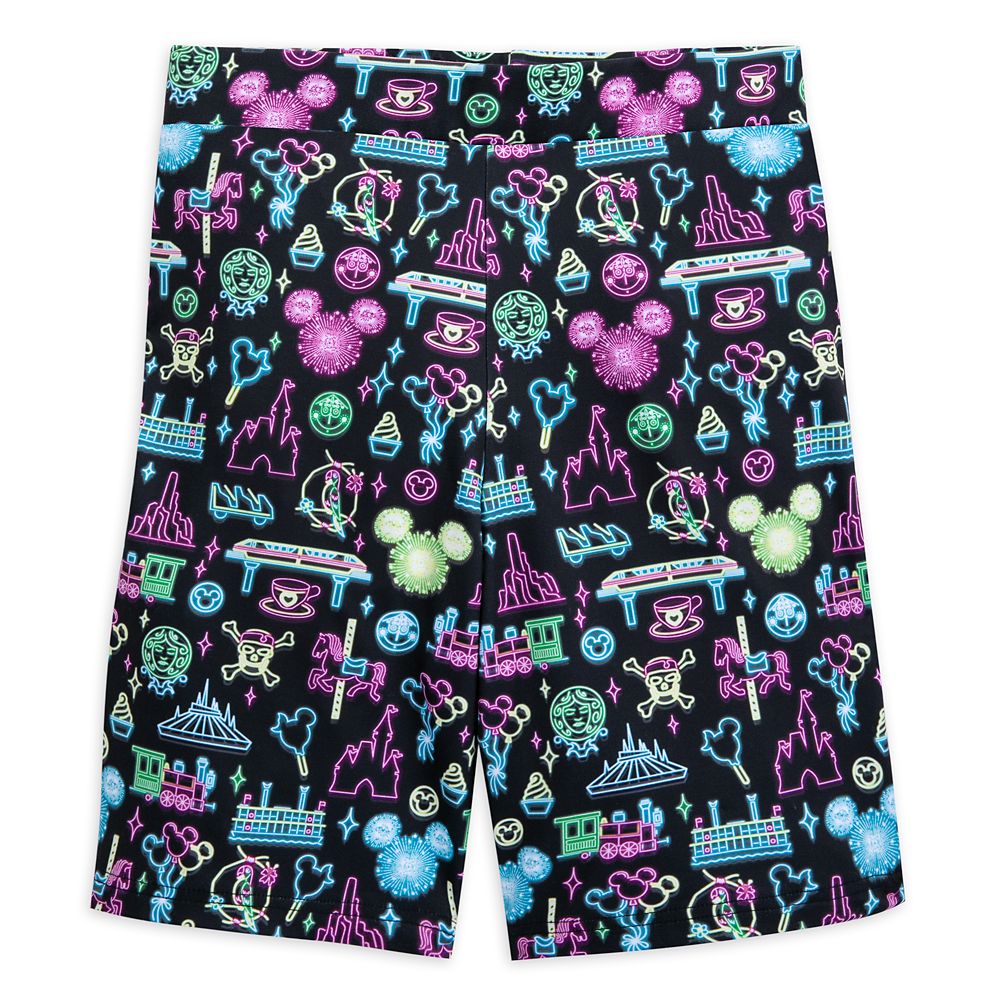 Disney Parks Neon Icons Bike Shorts for Women by Her Universe