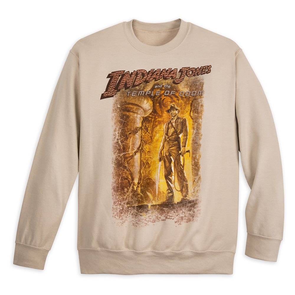 Indiana Jones and the Temple of Doom Pullover Sweatshirt for Adults available online