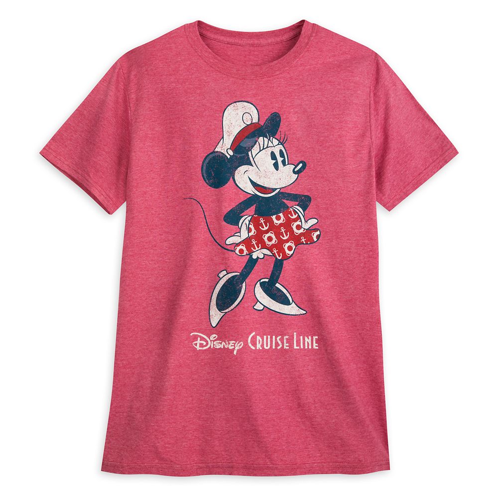 Captain Minnie Mouse T-Shirt for Adults – Disney Cruise Line