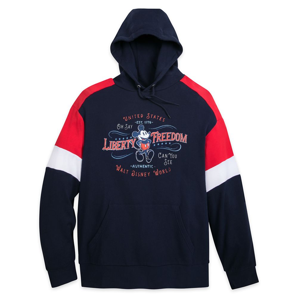 Mickey Mouse Americana Pullover Hoodie for Men – Walt Disney World