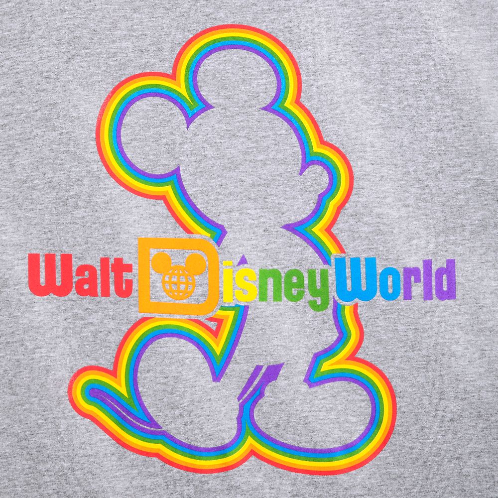 Rainbow Disney Collection Mickey Mouse Ringer T-Shirt for Men – Walt Disney World