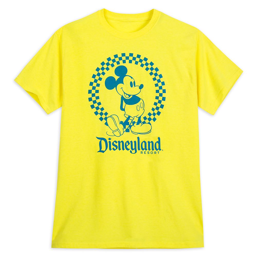 yellow disneyland shirt