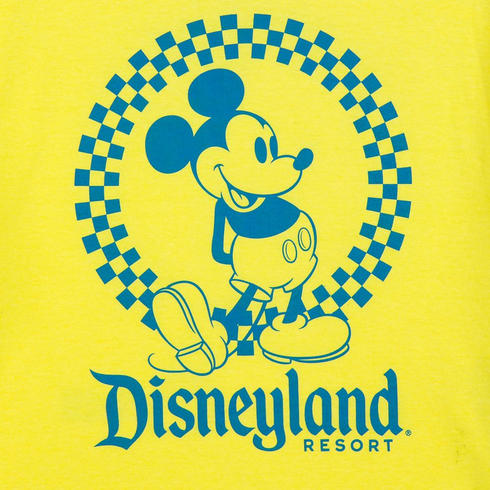 checkerboard mickey mouse shirt