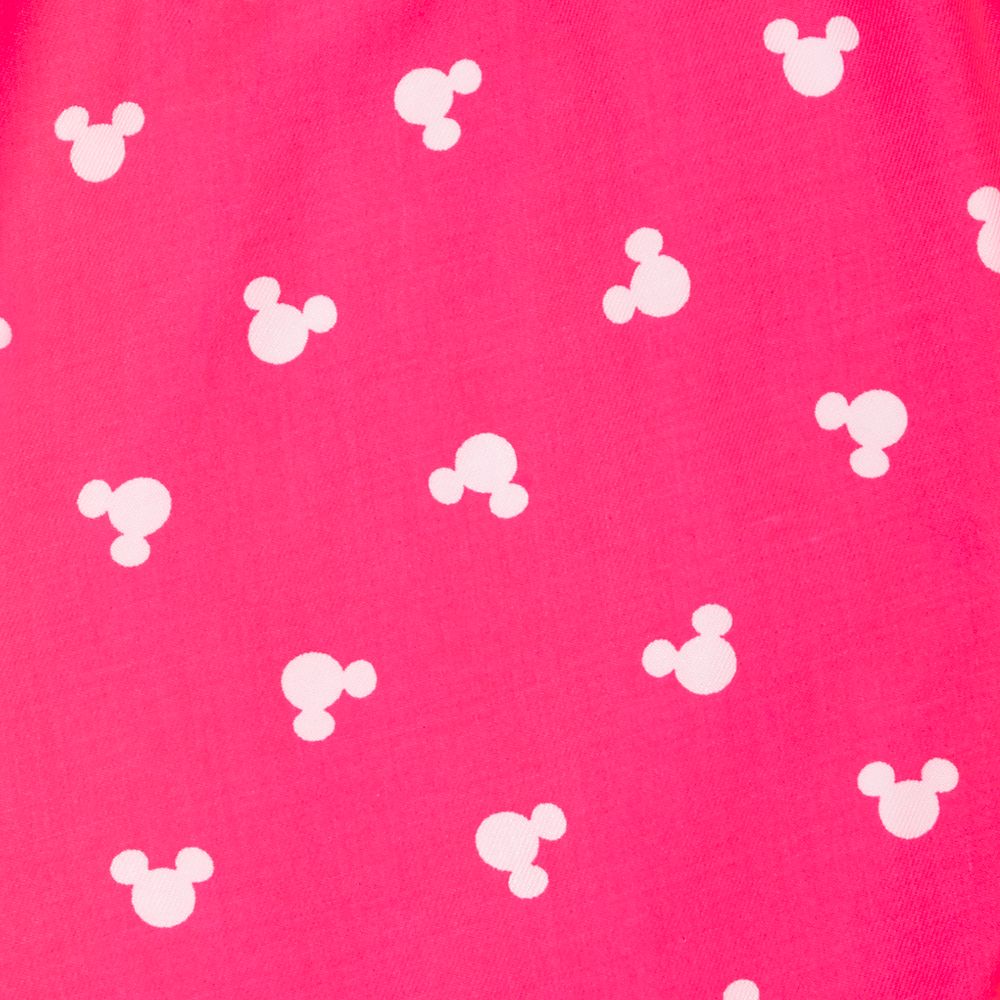 Mickey Mouse Icon Pink Denim Shorts for Juniors