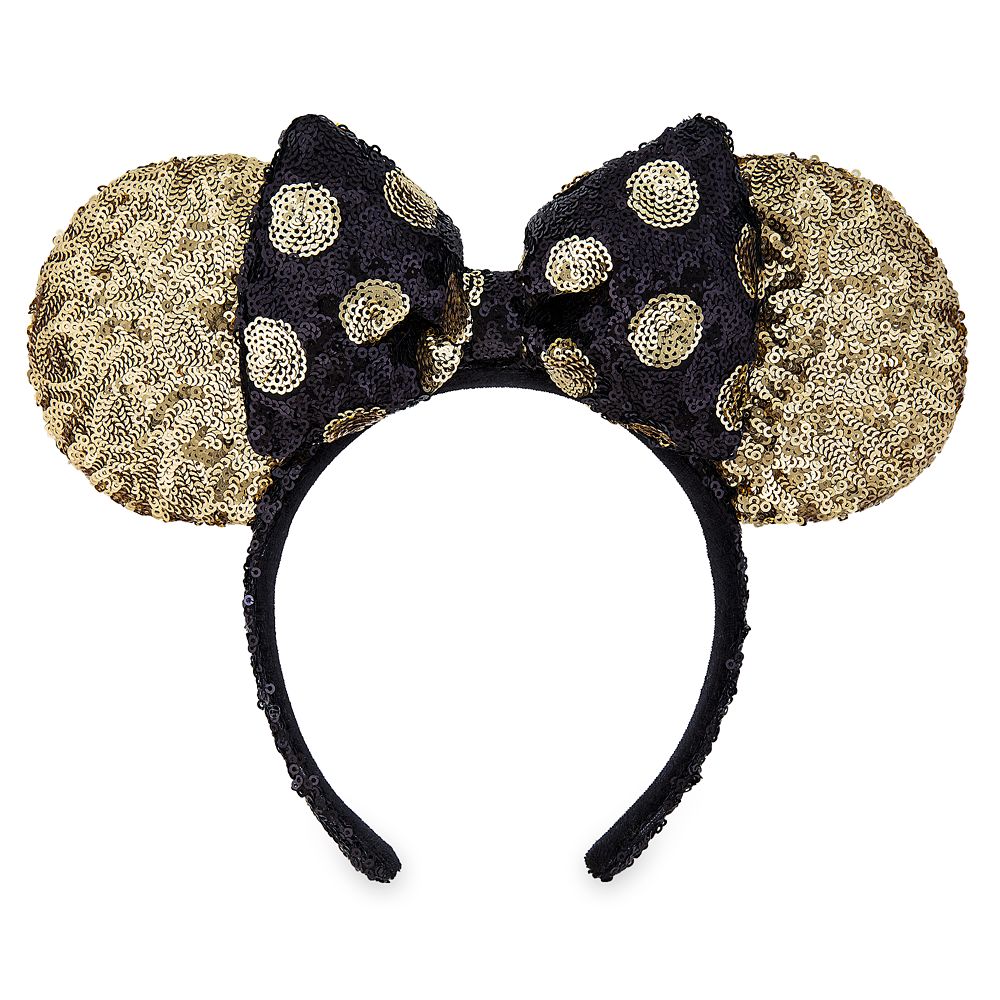 7 pcs Limited Party Minnie Ears Exclusive Disney Parks Red Bow Sequins Headbands