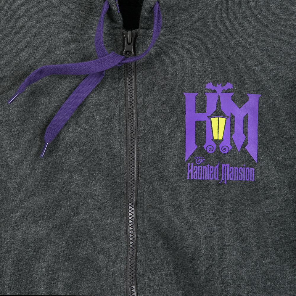 The Haunted Mansion Zip-Up Hoodie for Women