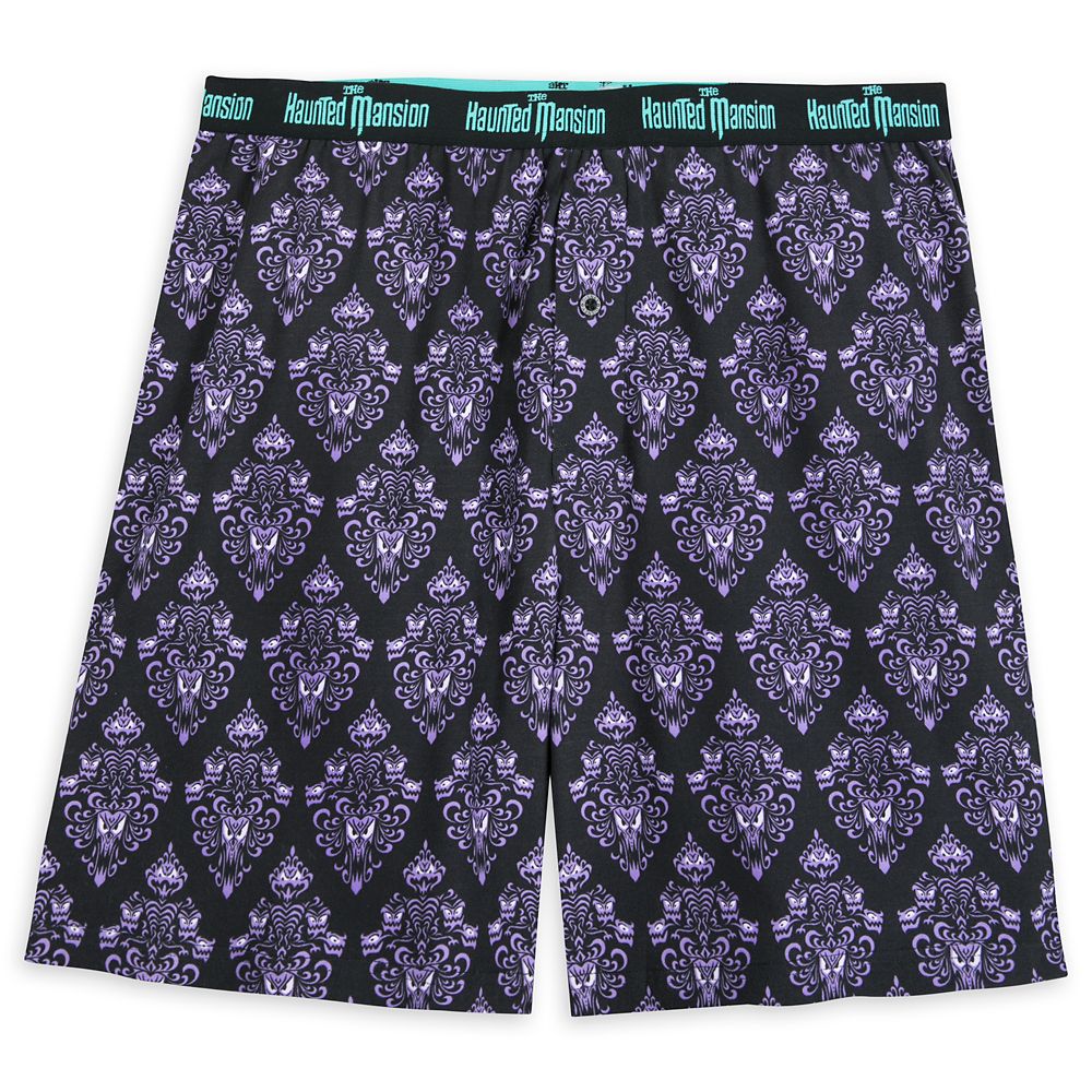 The Haunted Mansion Wallpaper Boxer Shorts for Men available online