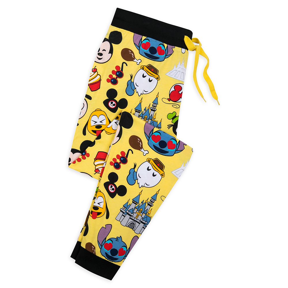 Mickey Mouse and Friends Emoji Pajama Pants for Men