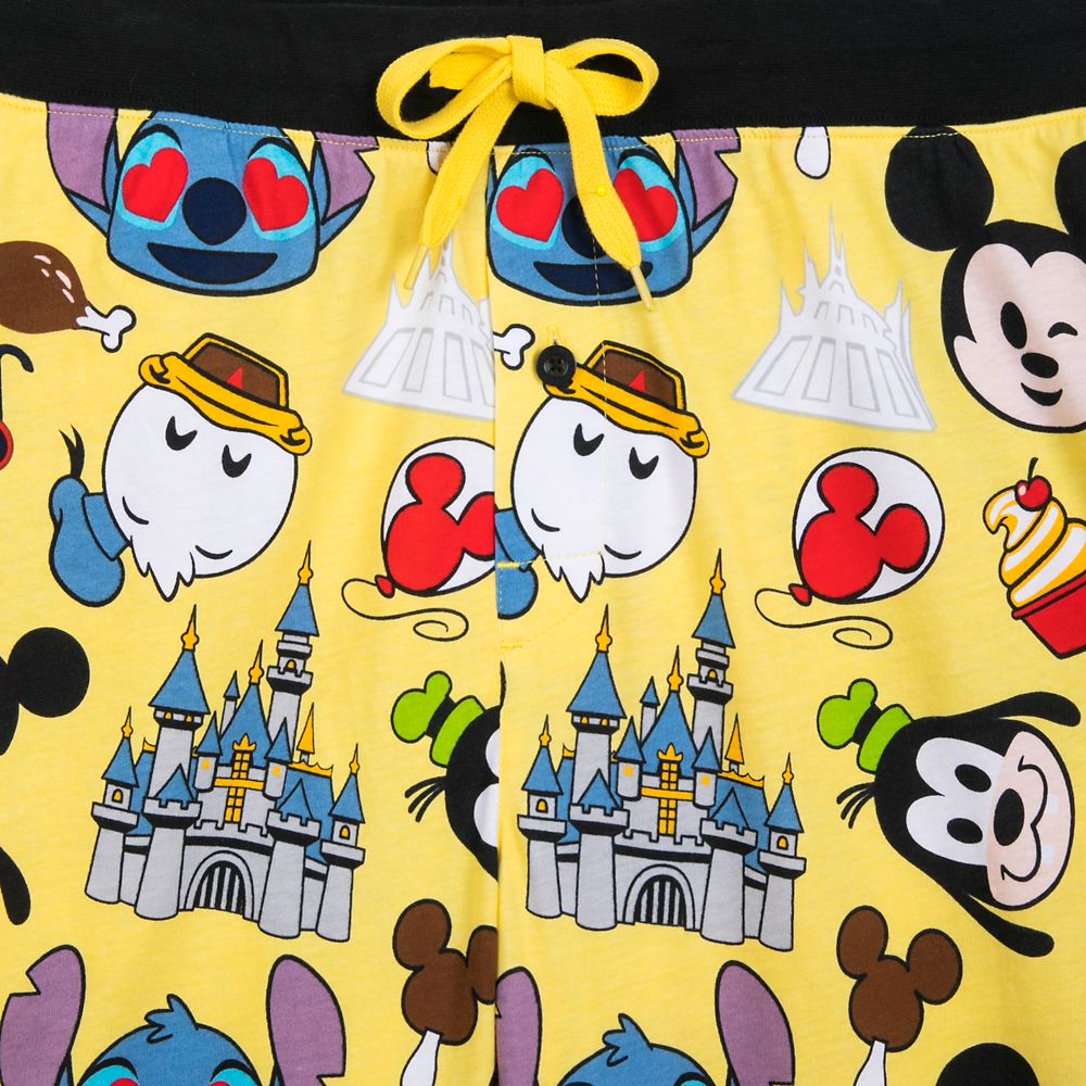 Mickey Mouse and Friends Emoji Pajama Pants for Men