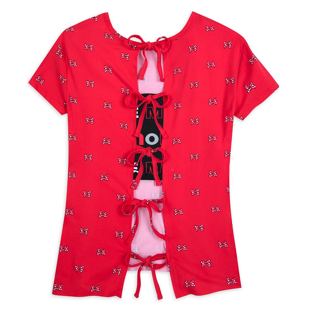 Minnie Mouse Bow Shirt and Bandeau Set for Women