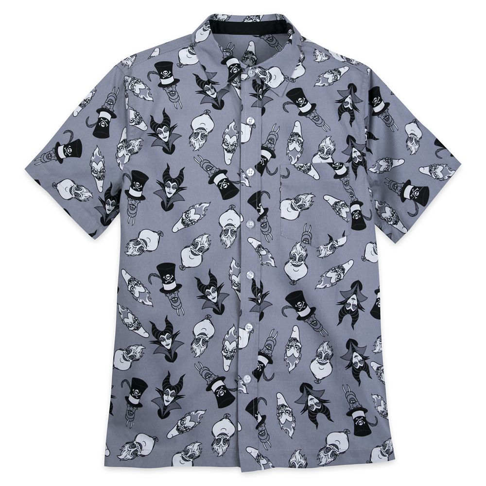 Disney Villains Woven Shirt for Men